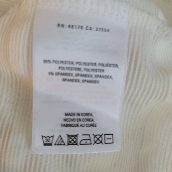 Vanessa Virginia Sz S Top All Over Ruffle White Anthropologie OB 712765 - Picture 6 of 7